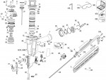 Dewalt D51276K-XJ 15 Gauge 1\" to 2-1/2\" Finish Nailer Spare Parts Type 1